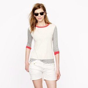 J. Crew Color Block Painter's Tee in SMALL